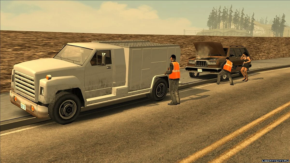 Brute Utility Truck [SA | Edit] / GTA San Andreas