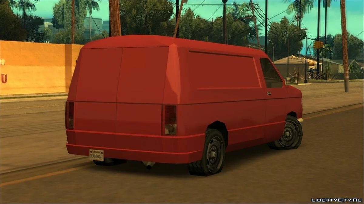 Van Speedo Estilo SA / GTA San Andreas