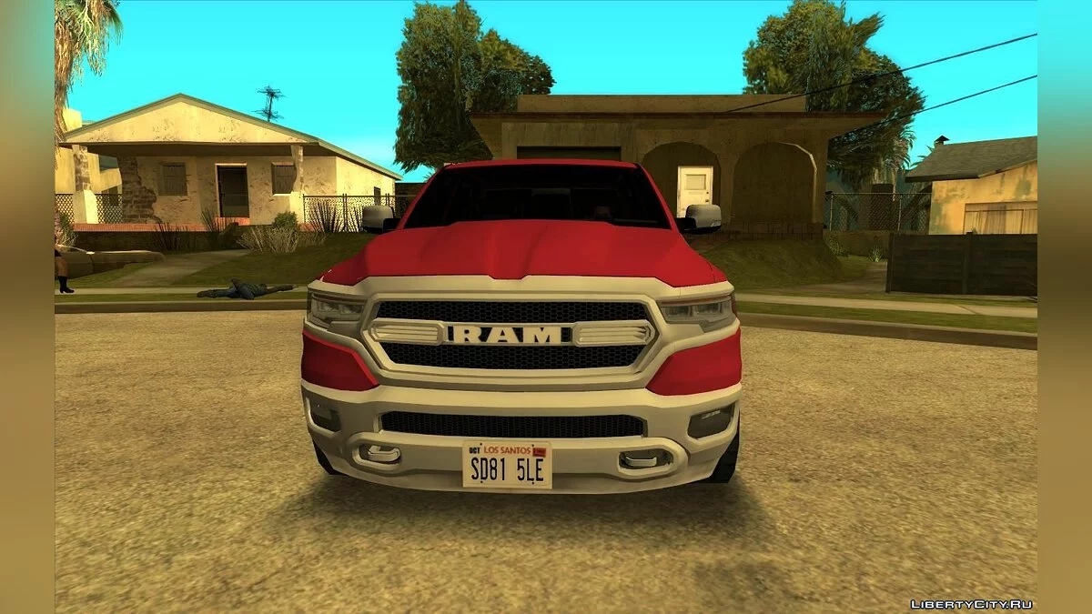 Dodge Ram 1500 Laramie Lowpoly / GTA San Andreas