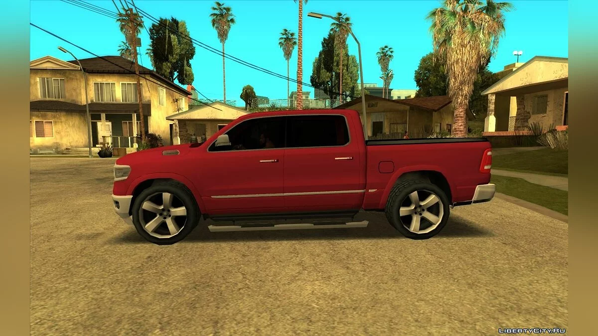 Dodge Ram 1500 Laramie Lowpoly / GTA San Andreas
