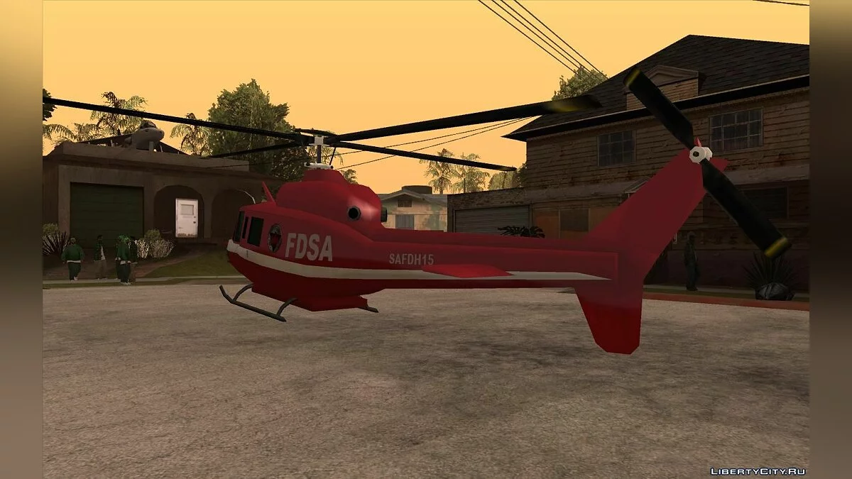 Feuerwehrhubschrauber / GTA San Andreas