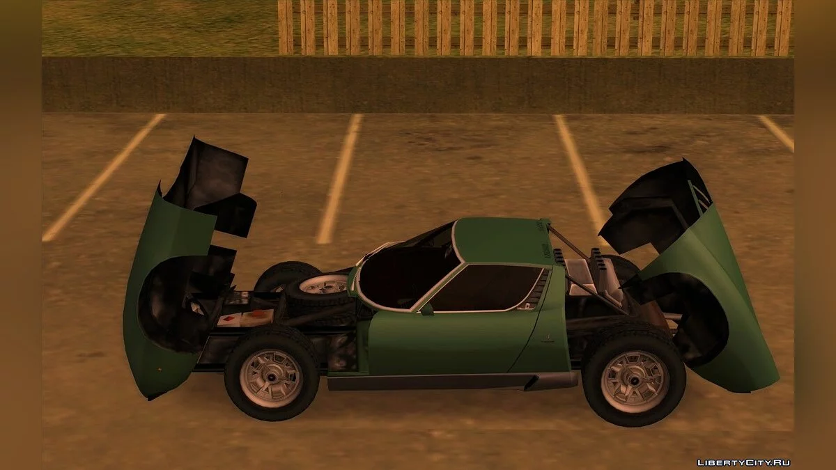 Lamborghini Miura P400 SV '73 / GTA San Andreas
