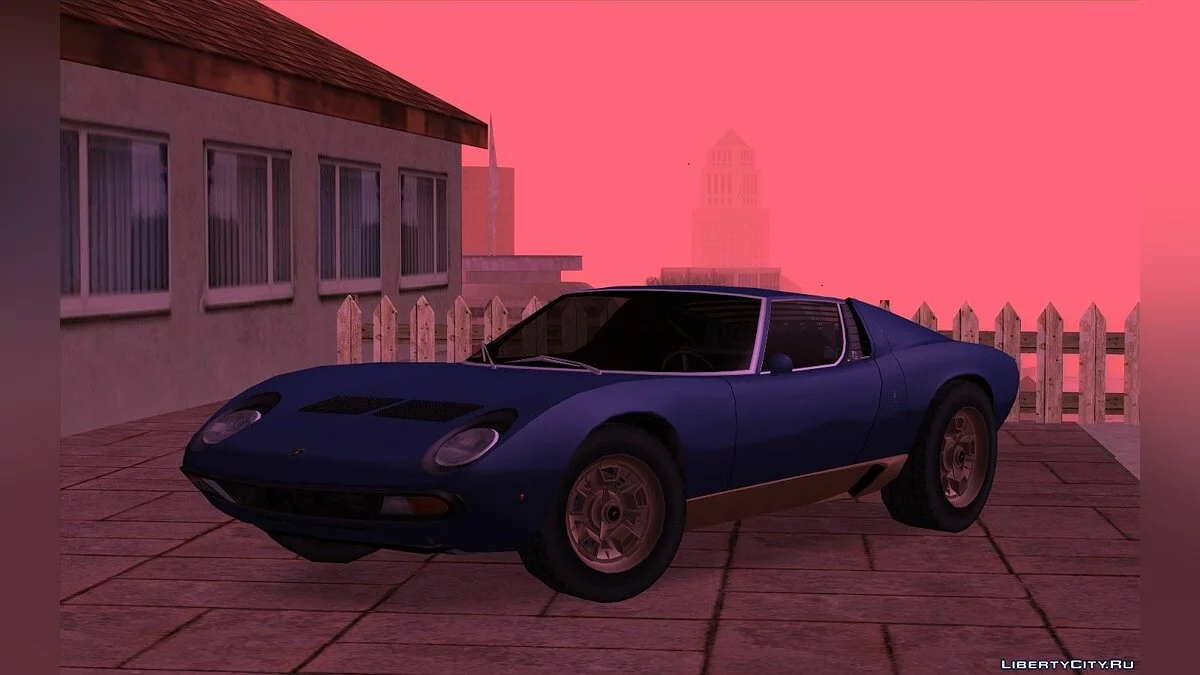 Lamborghini Miura P400 SV '73 / GTA San Andreas