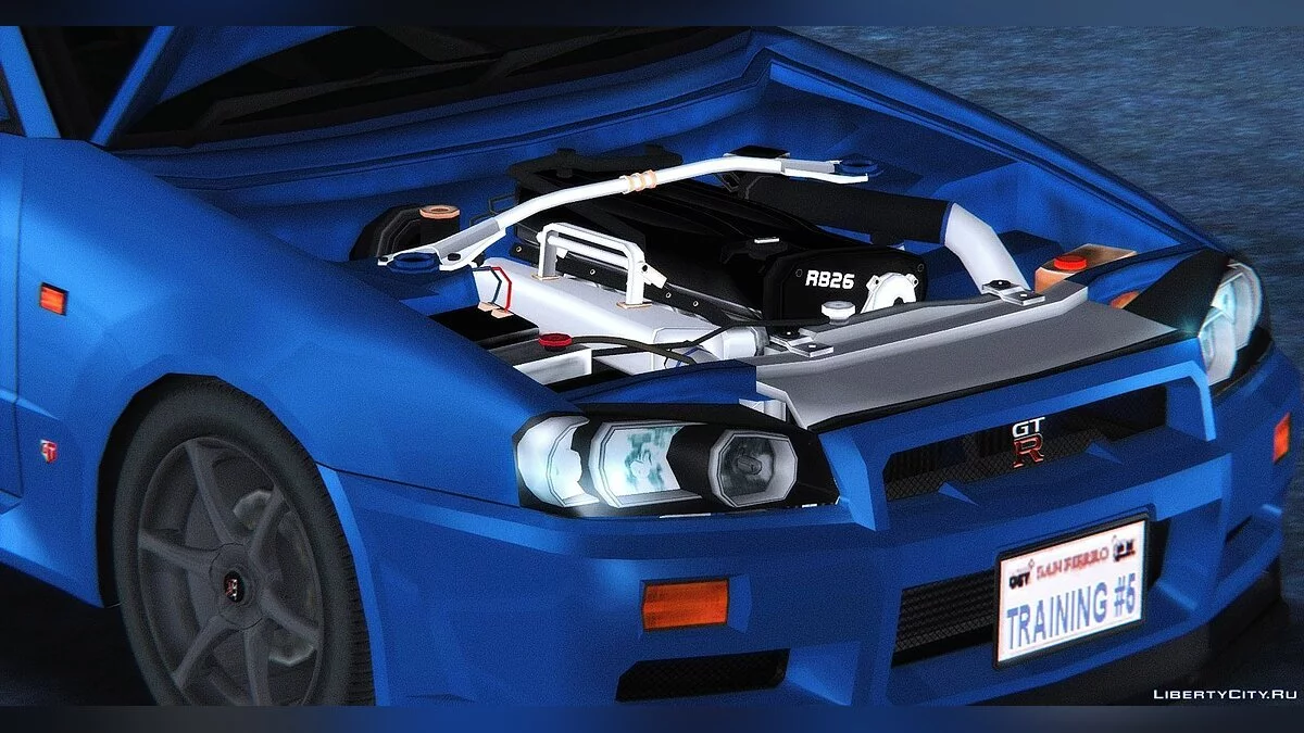 Nissan Skyline GT-R [R34] V-Spec V '99 / GTA San Andreas