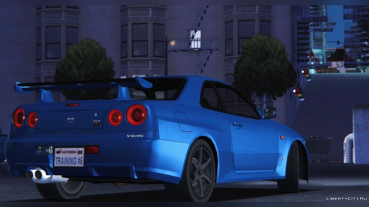 Nissan Skyline GT-R [R34] V-Spec V '99 / GTA San Andreas