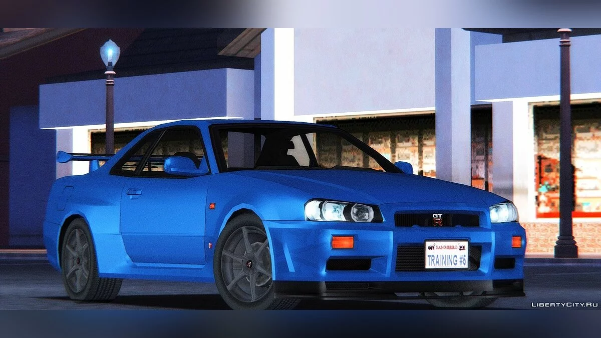 Nissan Skyline GT-R [R34] V-Spec V '99 / GTA San Andreas