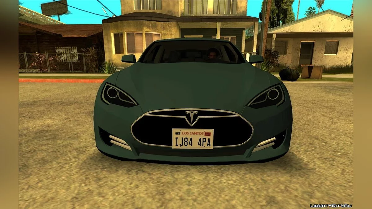 Tesla Model S Lowpoly / GTA San Andreas