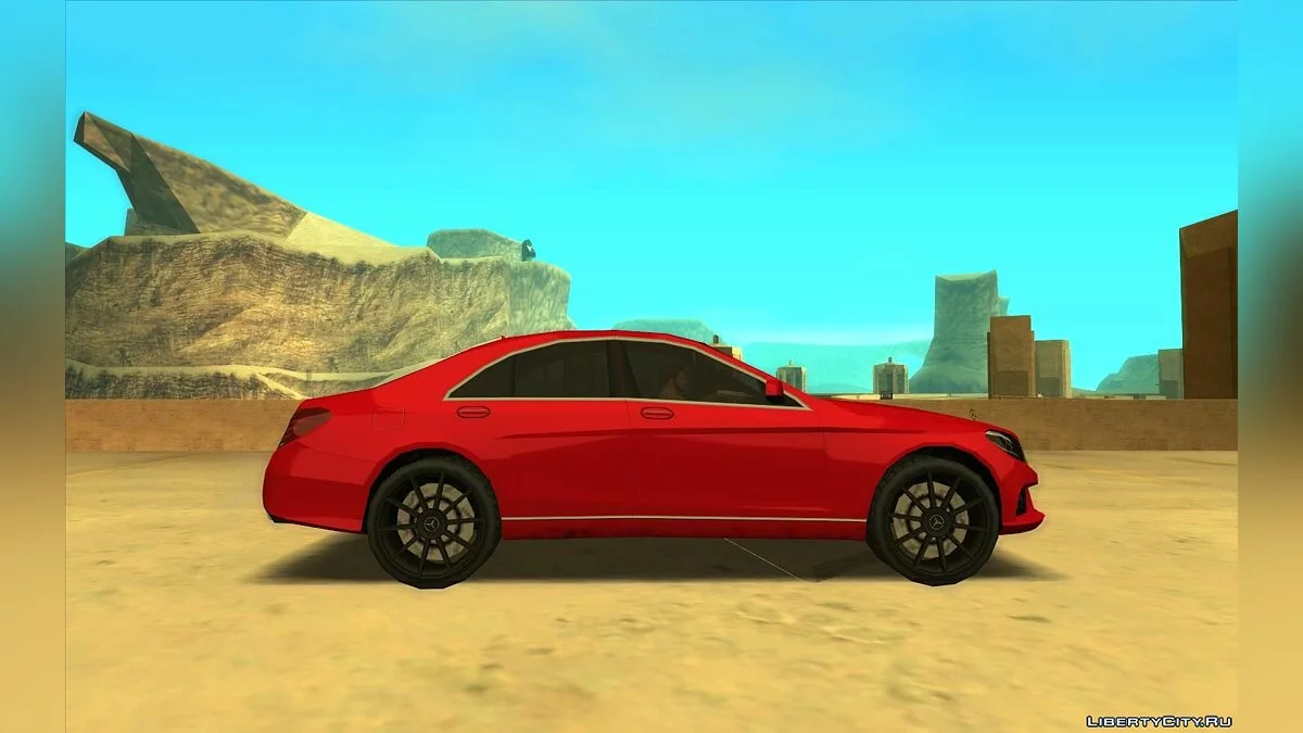 2014 Mercedes-Benz S-Klasse AMG Lowpoly / GTA San Andreas