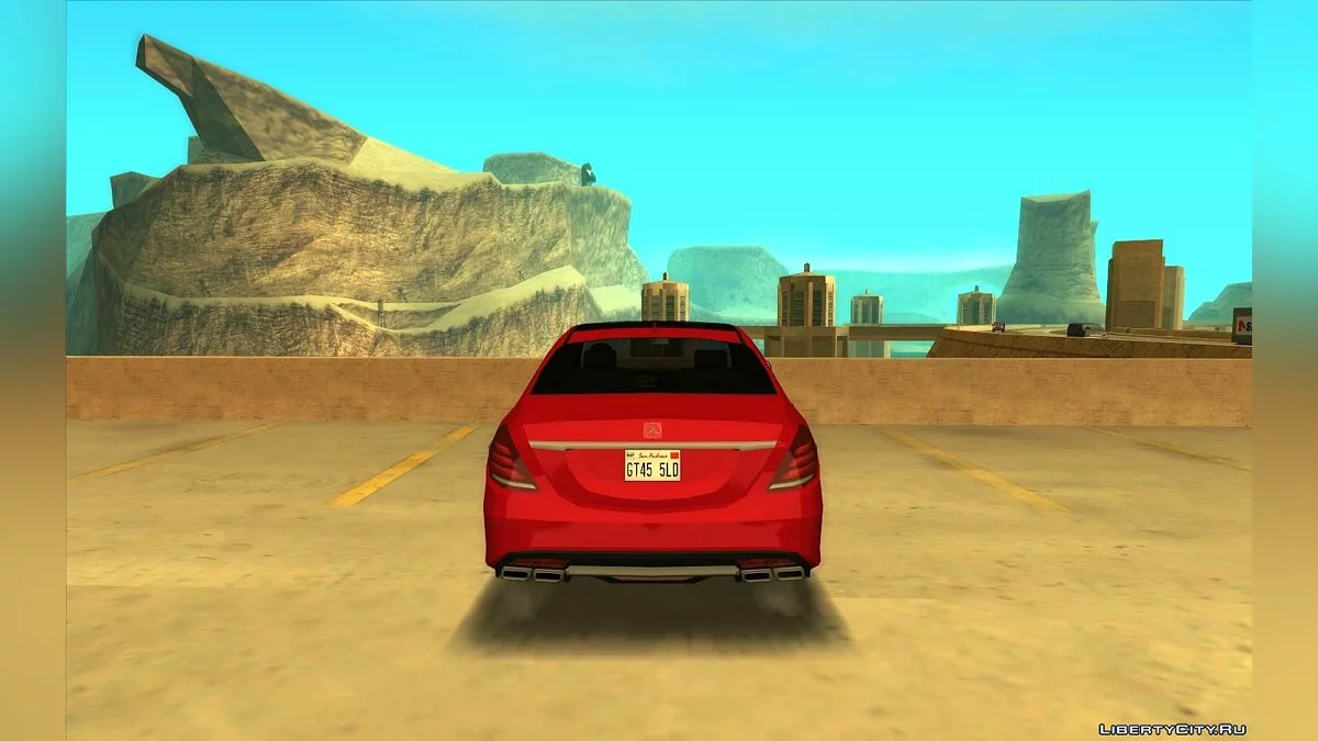 2014 Mercedes-Benz S-Klasse AMG Lowpoly / GTA San Andreas