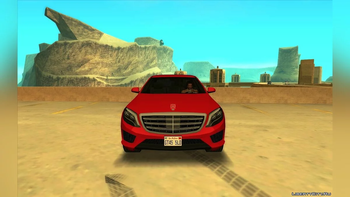 2014 Mercedes-Benz S-Klasse AMG Lowpoly / GTA San Andreas