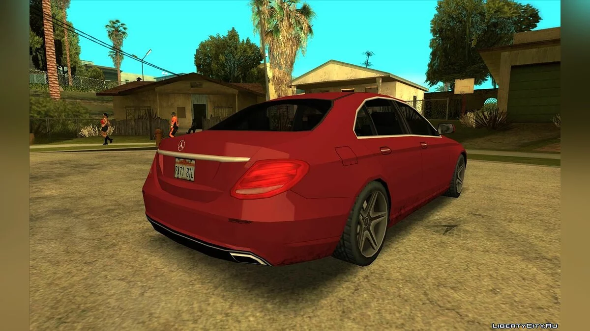 2020 Mercedes-Benz E-Class Lowpoly / GTA San Andreas