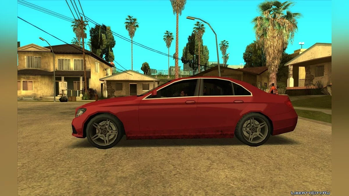2020 Mercedes-Benz E-Class Lowpoly / GTA San Andreas