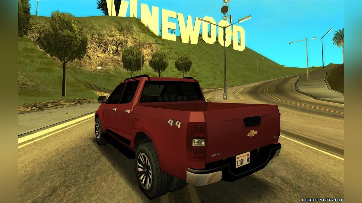 Chevrolet S10 LTZ 2016/17 (Gaya SA) / GTA San Andreas