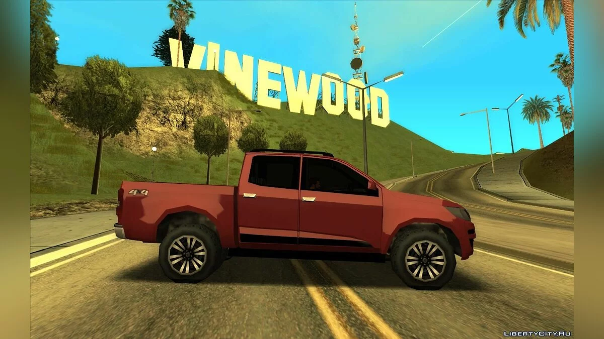 Chevrolet S10 LTZ 2016/17 (Gaya SA) / GTA San Andreas
