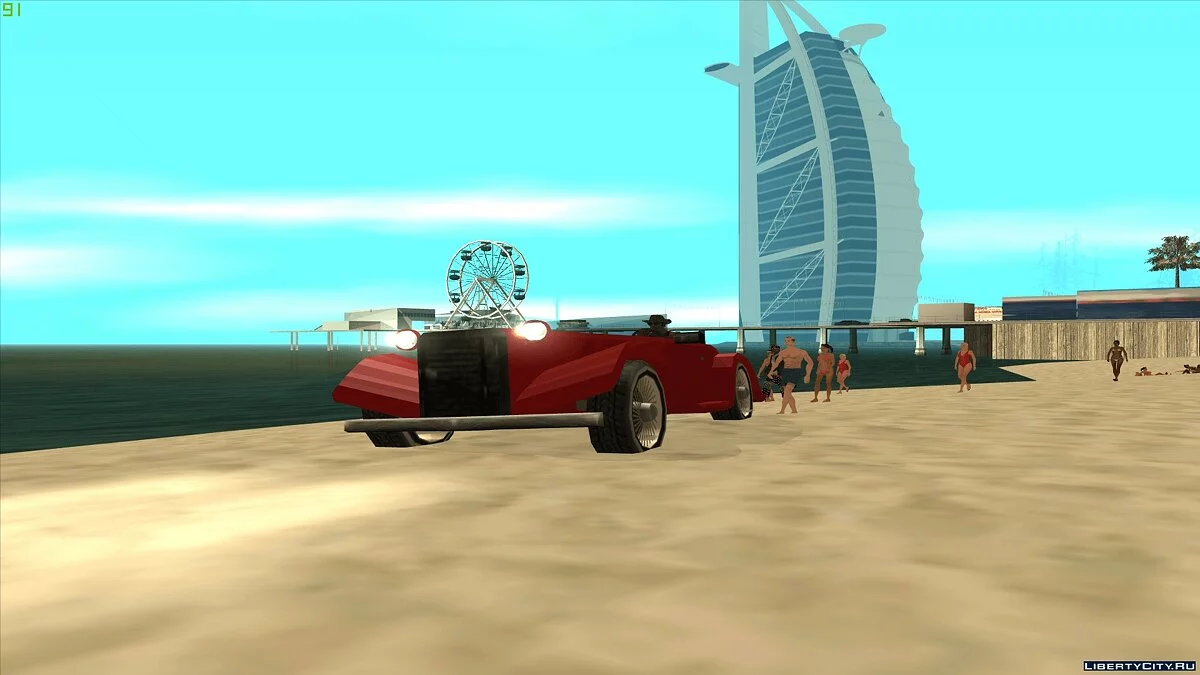 福特1930路边车 LQ(SA风格) / GTA San Andreas