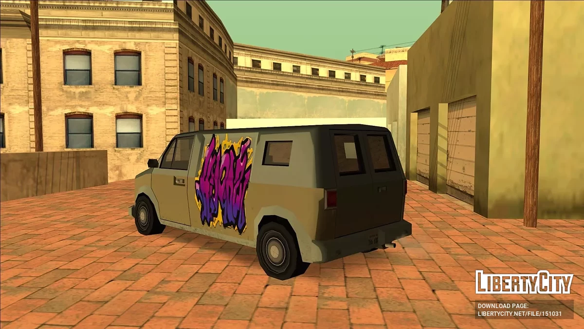 Hoods Rumpo XL Car Pack (FROM GTA UNDERGROUND) / GTA San Andreas