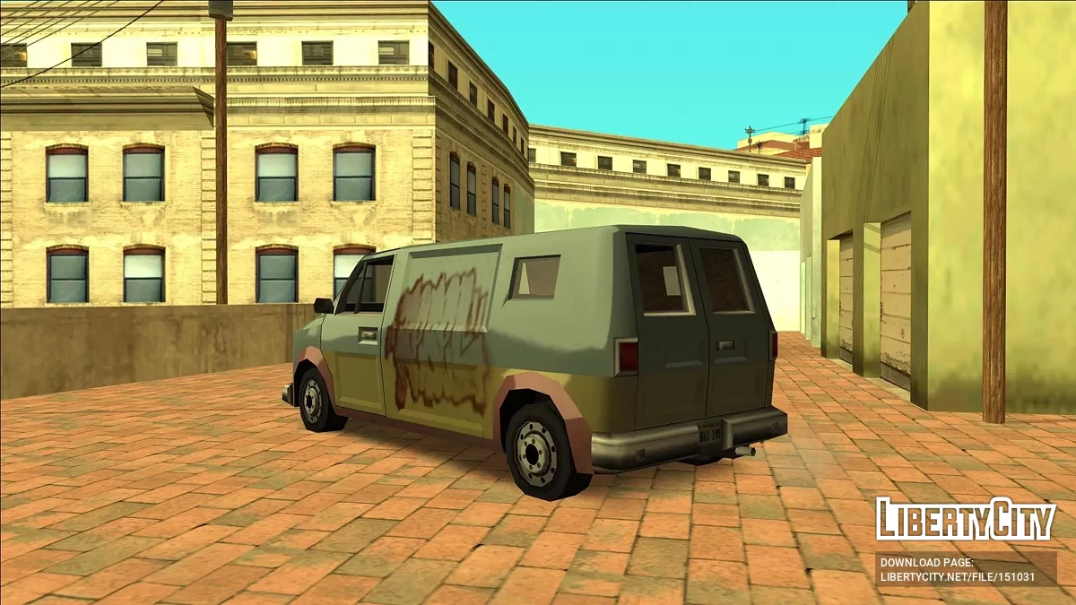 Hoods Rumpo XL Car Pack (FROM GTA UNDERGROUND) / GTA San Andreas