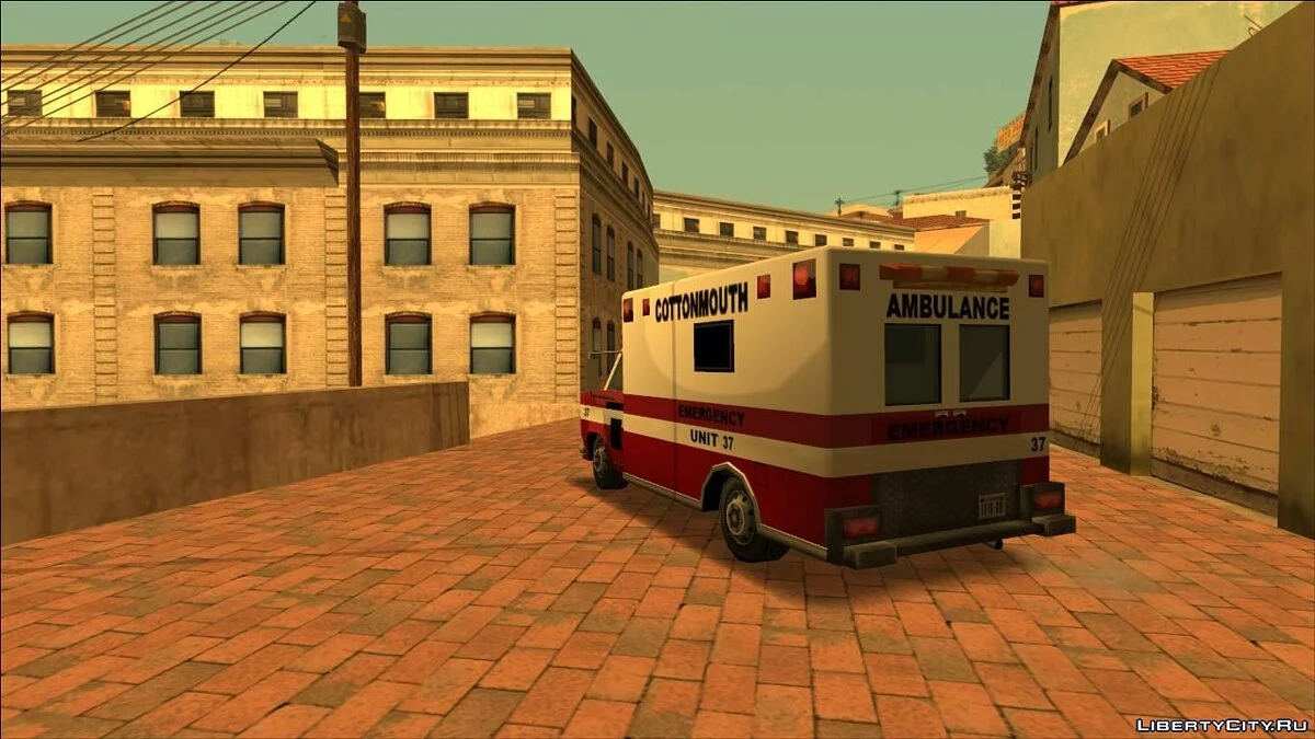 Pack de Véhicules Ambulance (DE GTA UNDERGROUND) / GTA San Andreas