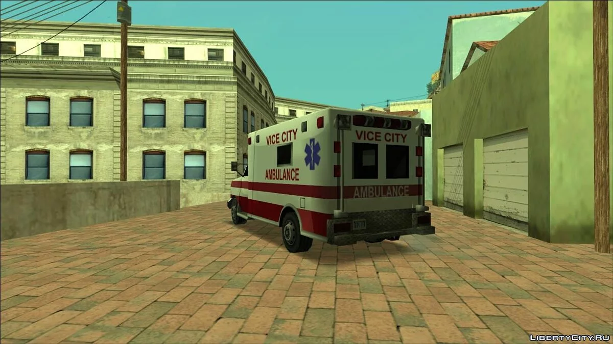Pack de Véhicules Ambulance (DE GTA UNDERGROUND) / GTA San Andreas