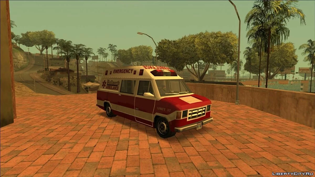 Pack de Véhicules Ambulance (DE GTA UNDERGROUND) / GTA San Andreas