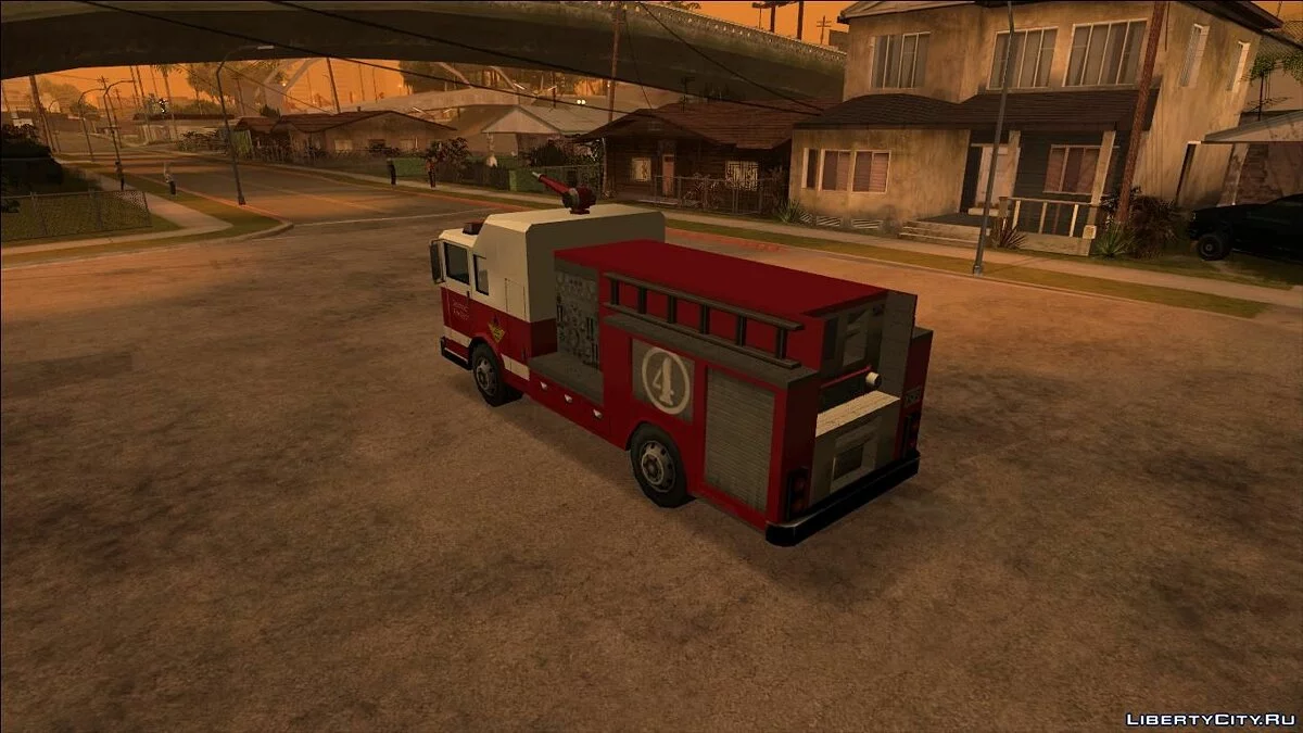 Paket Mobil Pemadam Kebakaran (DARI GTA UNDERGROUND) / GTA San Andreas
