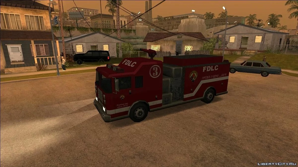 Paket Mobil Pemadam Kebakaran (DARI GTA UNDERGROUND) / GTA San Andreas
