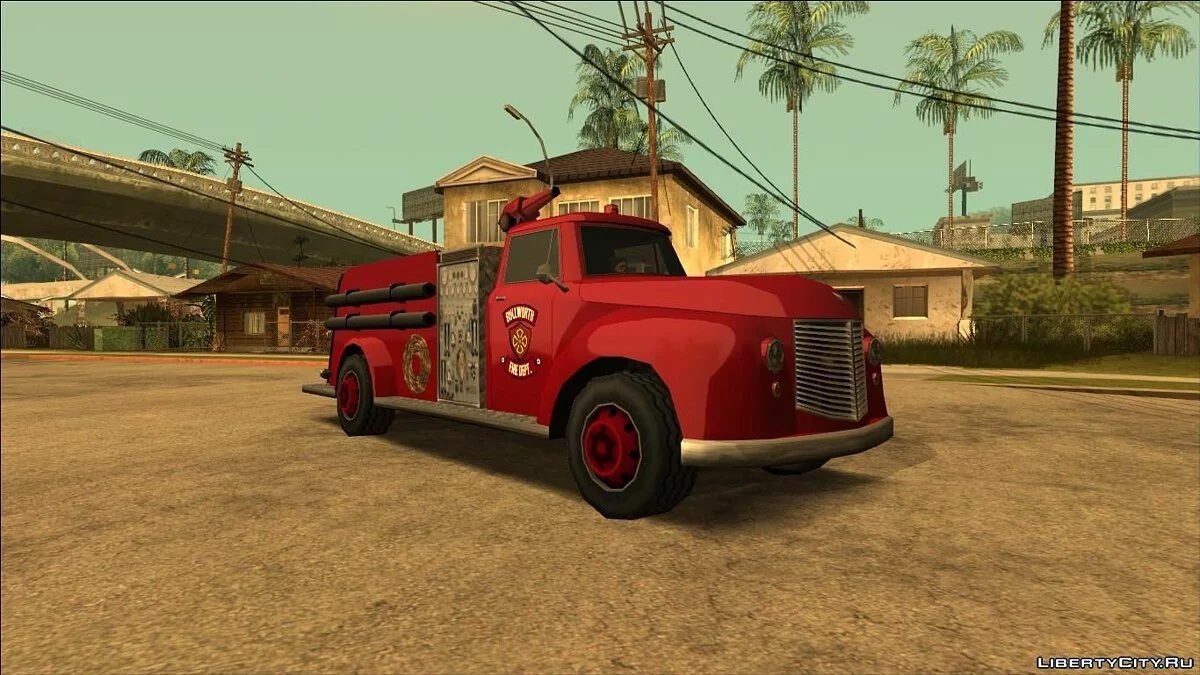 Paket Mobil Pemadam Kebakaran (DARI GTA UNDERGROUND) / GTA San Andreas