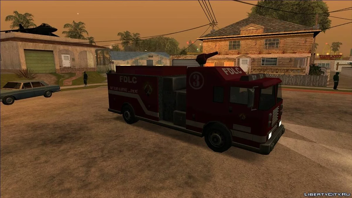 Paket Mobil Pemadam Kebakaran (DARI GTA UNDERGROUND) / GTA San Andreas