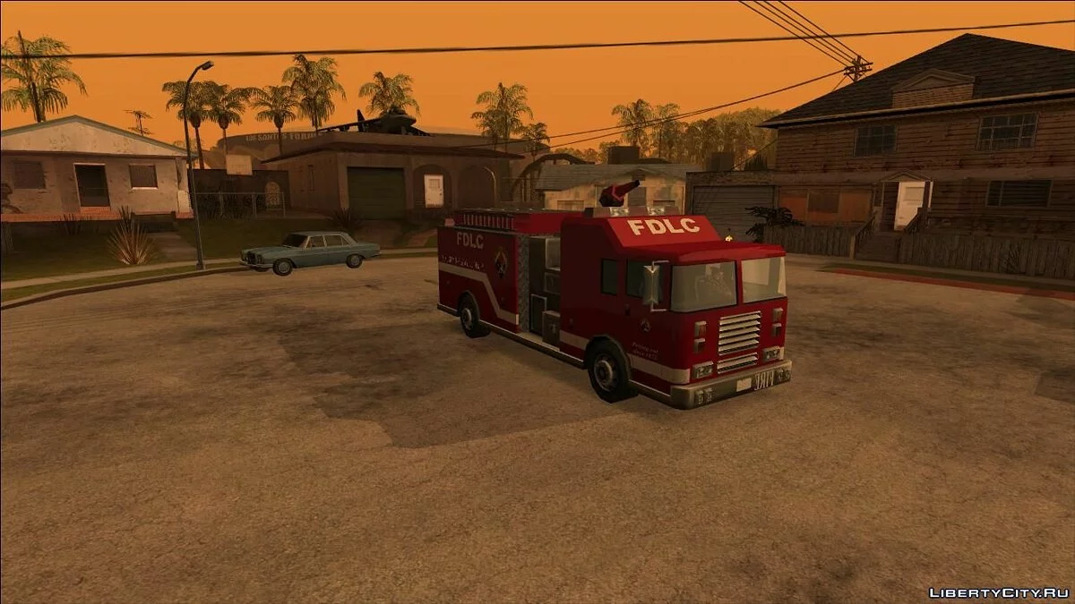 Paket Mobil Pemadam Kebakaran (DARI GTA UNDERGROUND) / GTA San Andreas