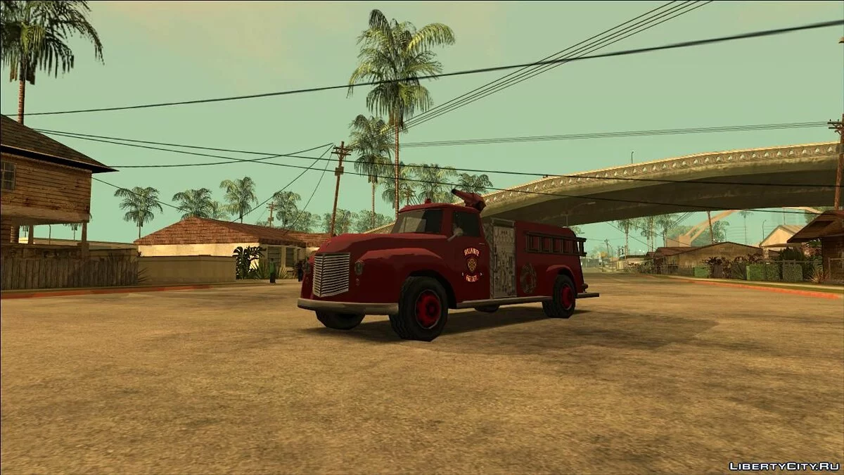 Paket Mobil Pemadam Kebakaran (DARI GTA UNDERGROUND) / GTA San Andreas