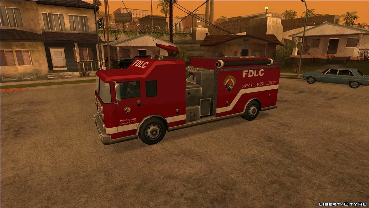 Paket Mobil Pemadam Kebakaran (DARI GTA UNDERGROUND) / GTA San Andreas