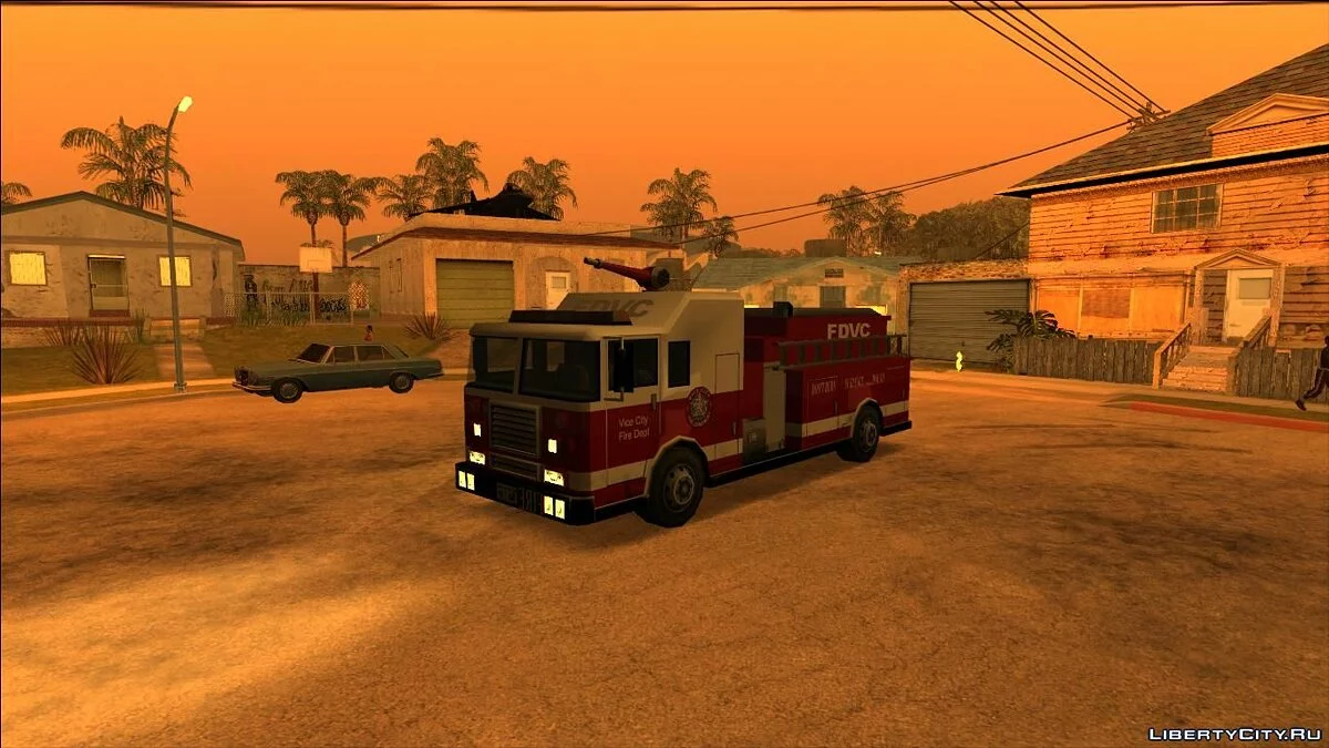 Paket Mobil Pemadam Kebakaran (DARI GTA UNDERGROUND) / GTA San Andreas