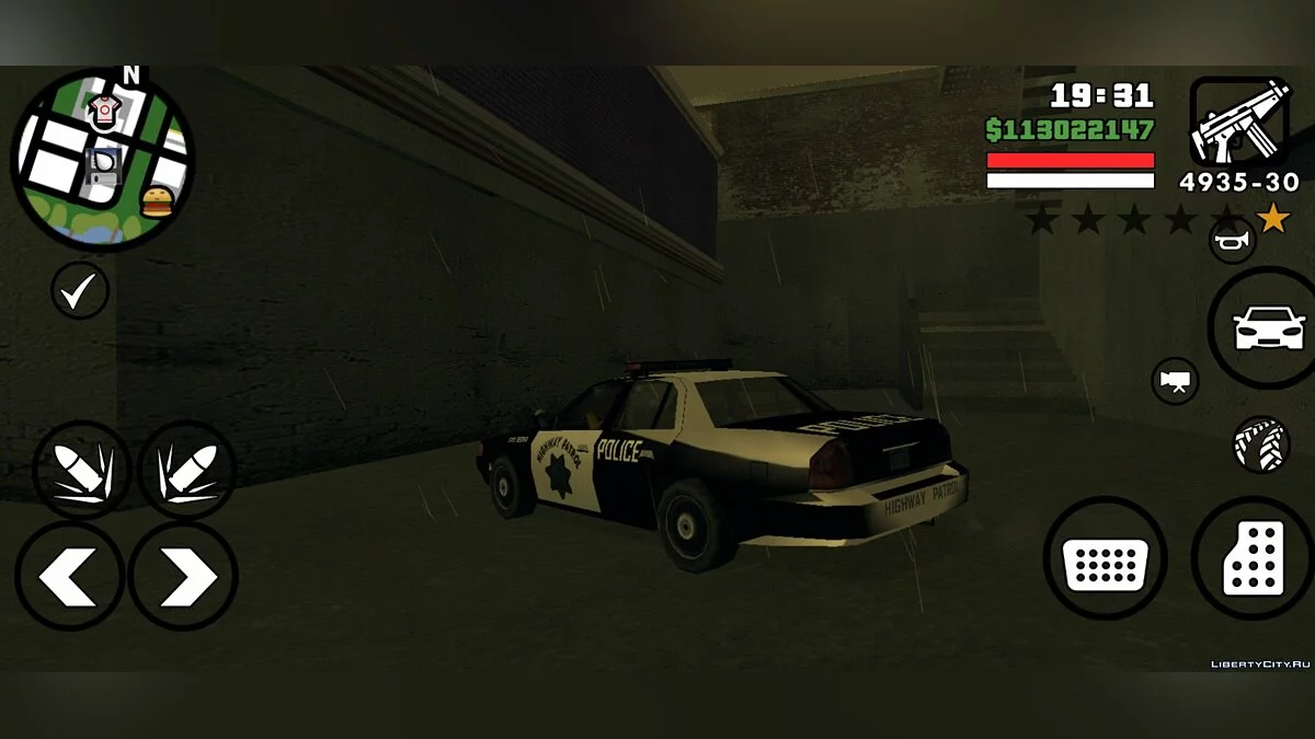 Поліція Highway City (З GTA UNDERGROUND) / GTA San Andreas
