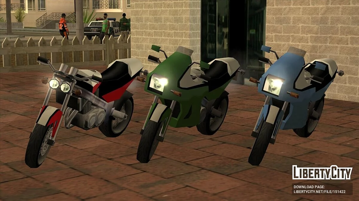 BF-400 + NRG-500 VCS Style (Updated 28.07.2022) / GTA San Andreas