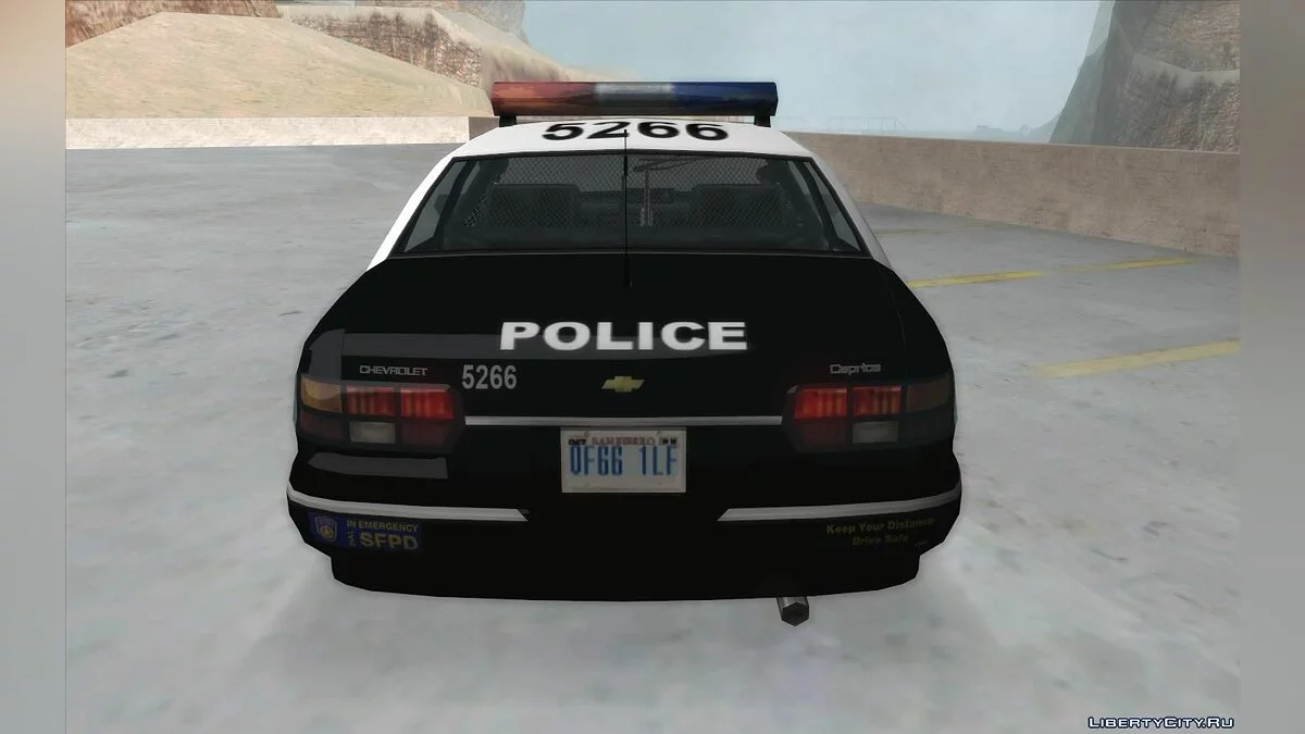 Chevrolet Caprice 1992 (SFPD) / GTA San Andreas