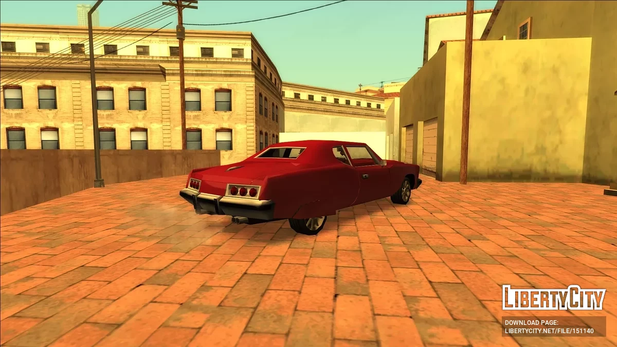 Liberty City Yardie (DE GTA UNDERGROUND) / GTA San Andreas