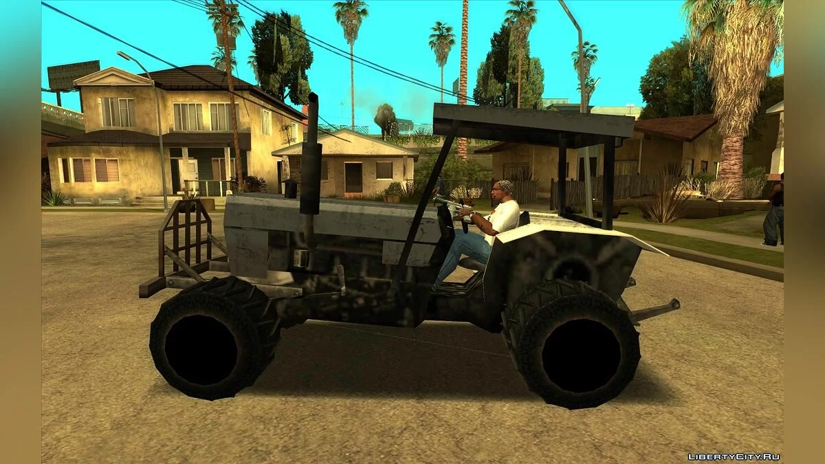 Tractor Valtra 685 v3 (estilo SA) / GTA San Andreas