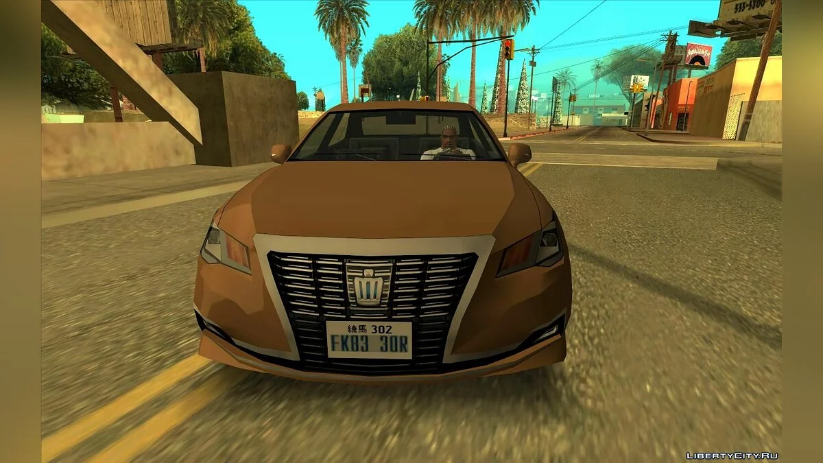 2016 Тойота Краун Роял Салон (210系) / GTA San Andreas