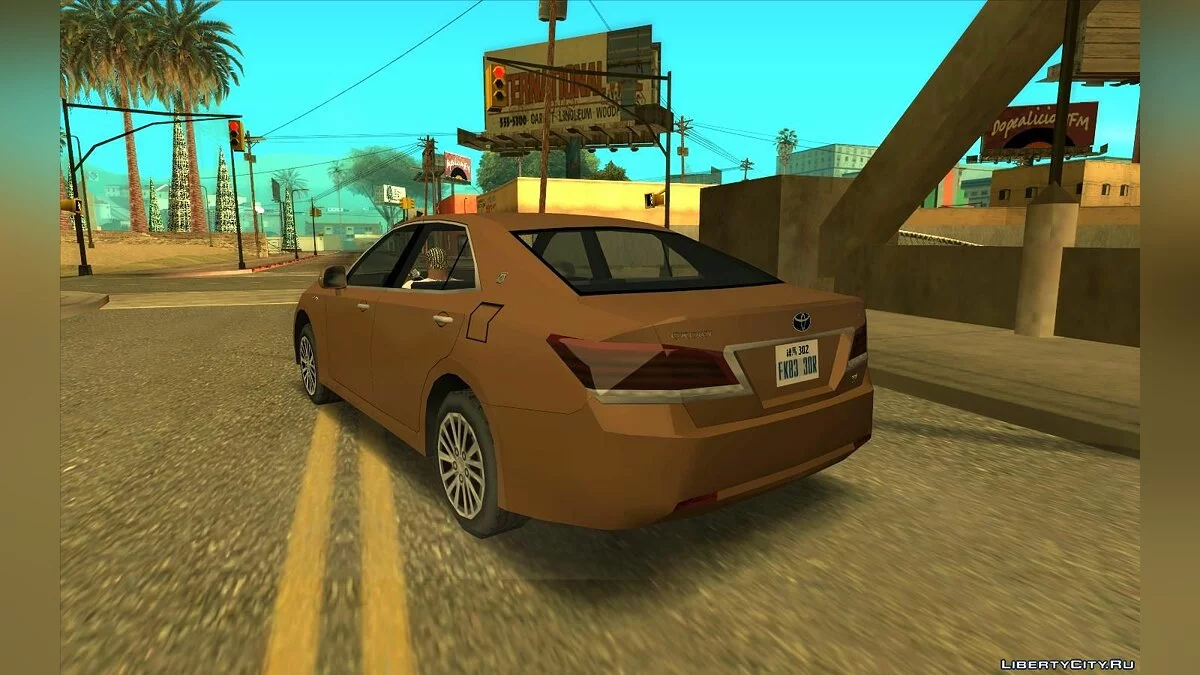 2016 Тойота Краун Роял Салон (210系) / GTA San Andreas