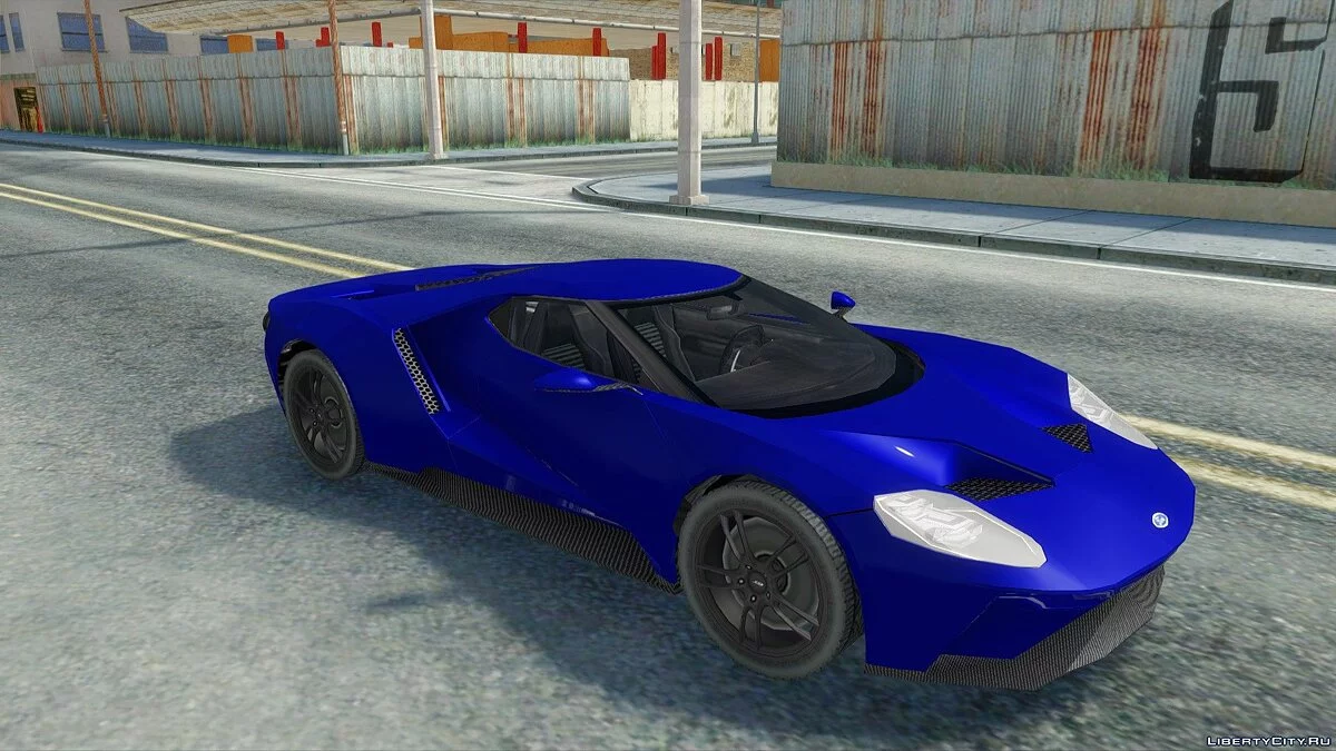 2017 Ford GT Mobil Konsep (Gaya SA) / GTA San Andreas