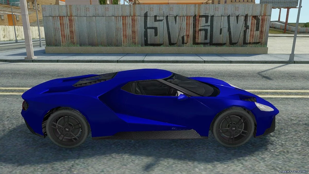 2017 Ford GT Mobil Konsep (Gaya SA) / GTA San Andreas