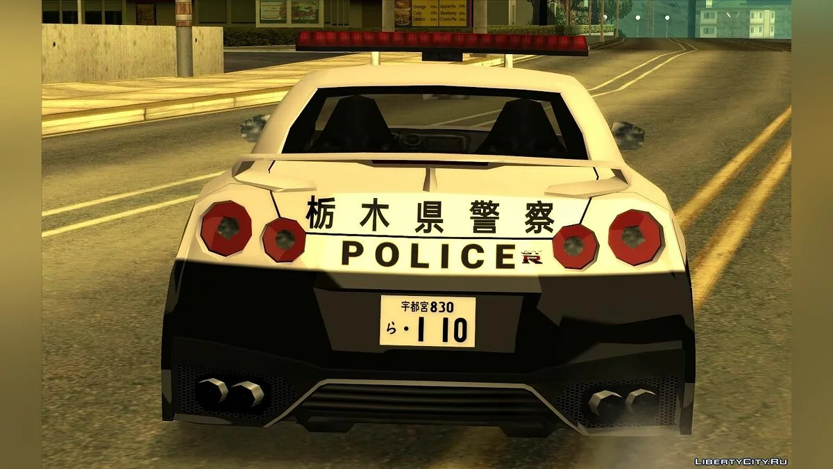 2017 نيسان GT-R (R35) - شرطة / جي تي إيه سان أندرياس