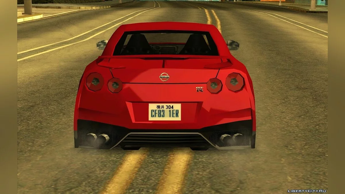 2017 Nissan GT-R (R35) / GTA San Andreas