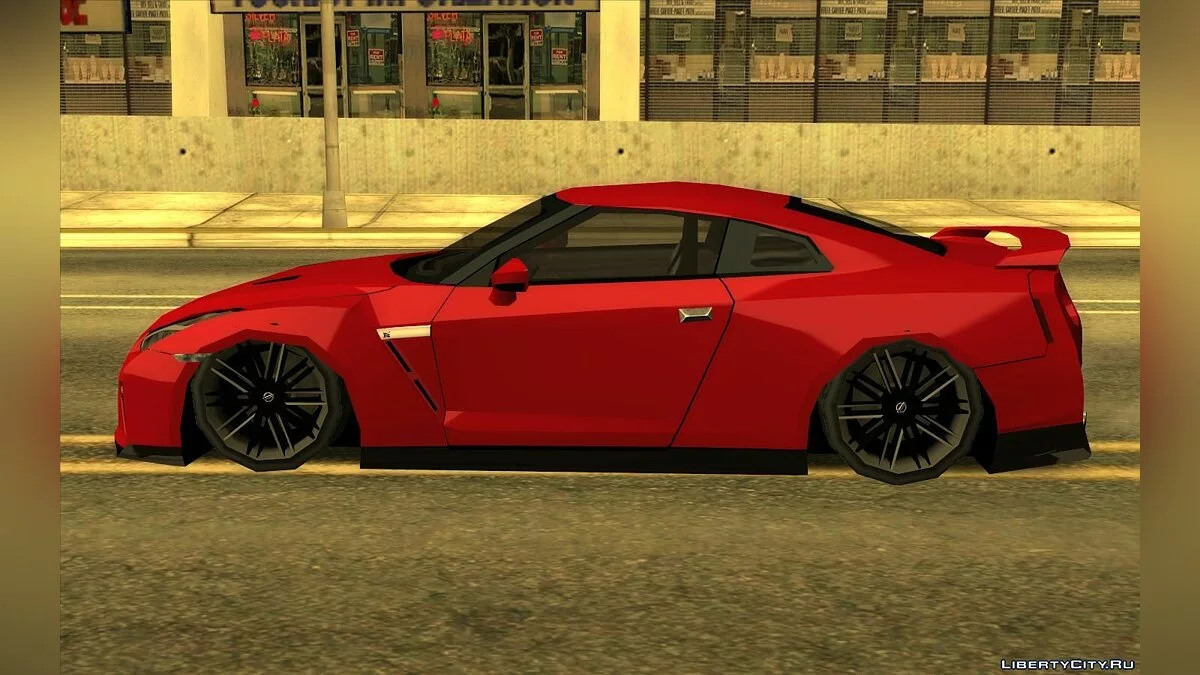 2017 Nissan GT-R (R35) / GTA San Andreas