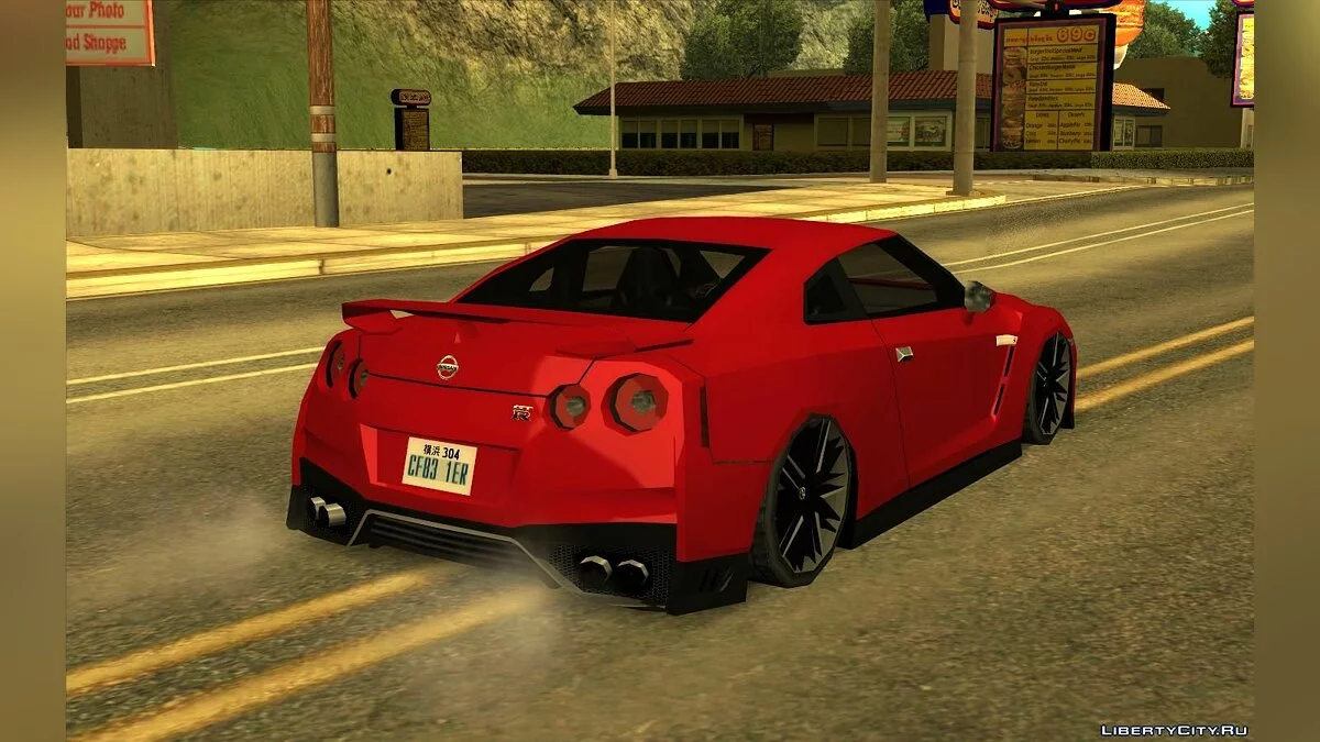 2017 Nissan GT-R (R35) / GTA San Andreas