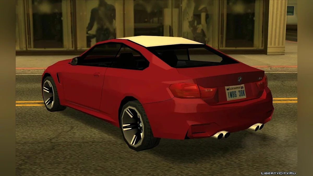 BMW M4 - Ditingkatkan (Gaya SA) V2 / GTA San Andreas