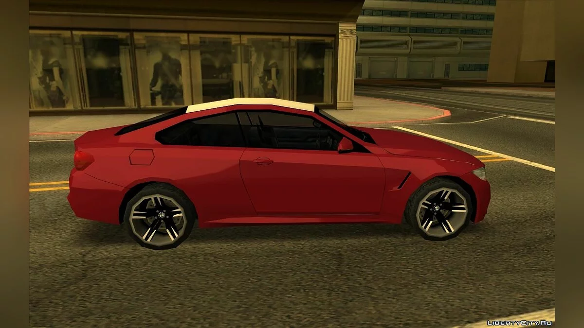 BMW M4 - Ditingkatkan (Gaya SA) V2 / GTA San Andreas
