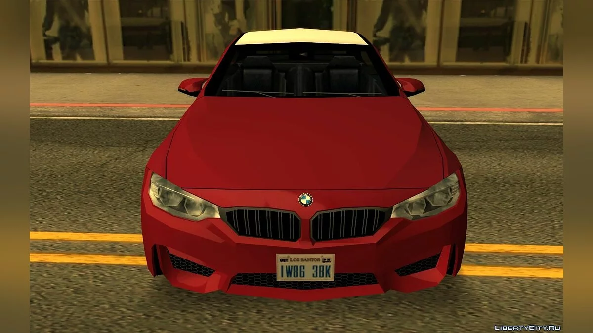 BMW M4 - Ditingkatkan (Gaya SA) V2 / GTA San Andreas