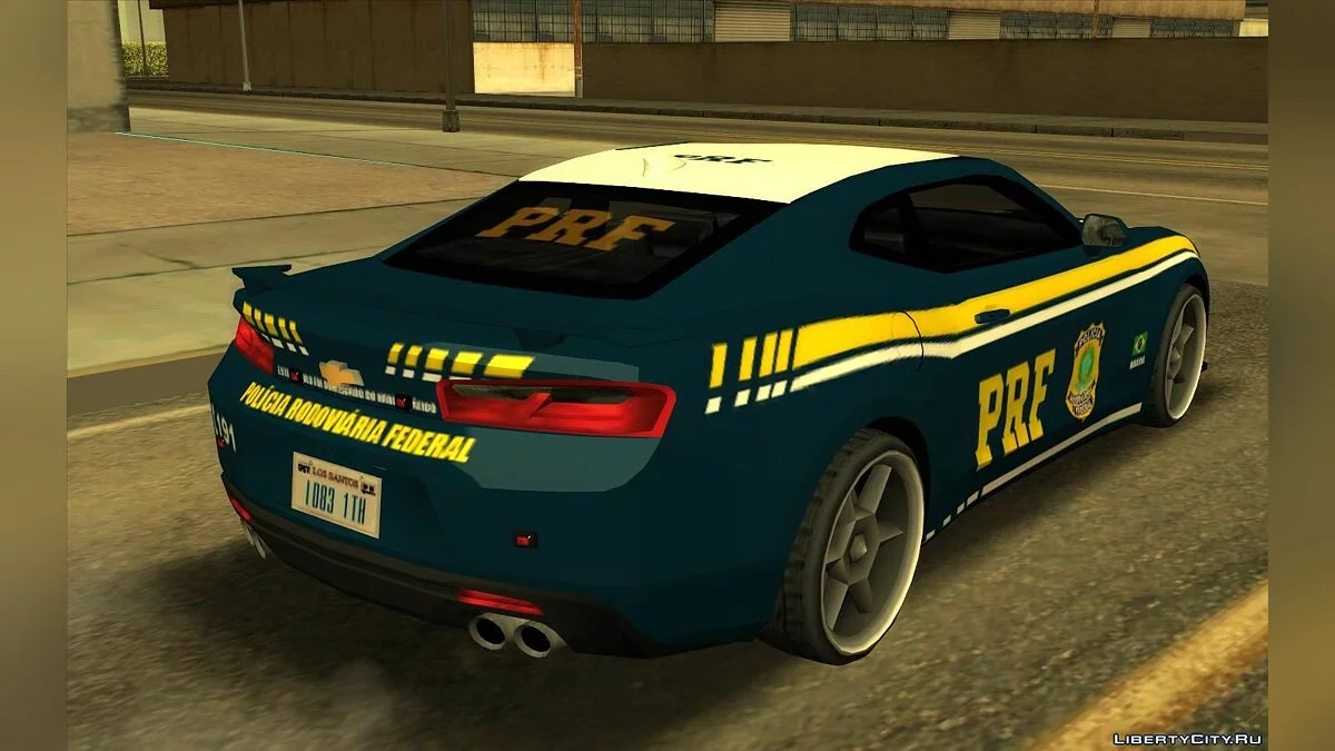 Chevrolet Camaro 2017 - Polisi (Gaya SA) V2 / GTA San Andreas