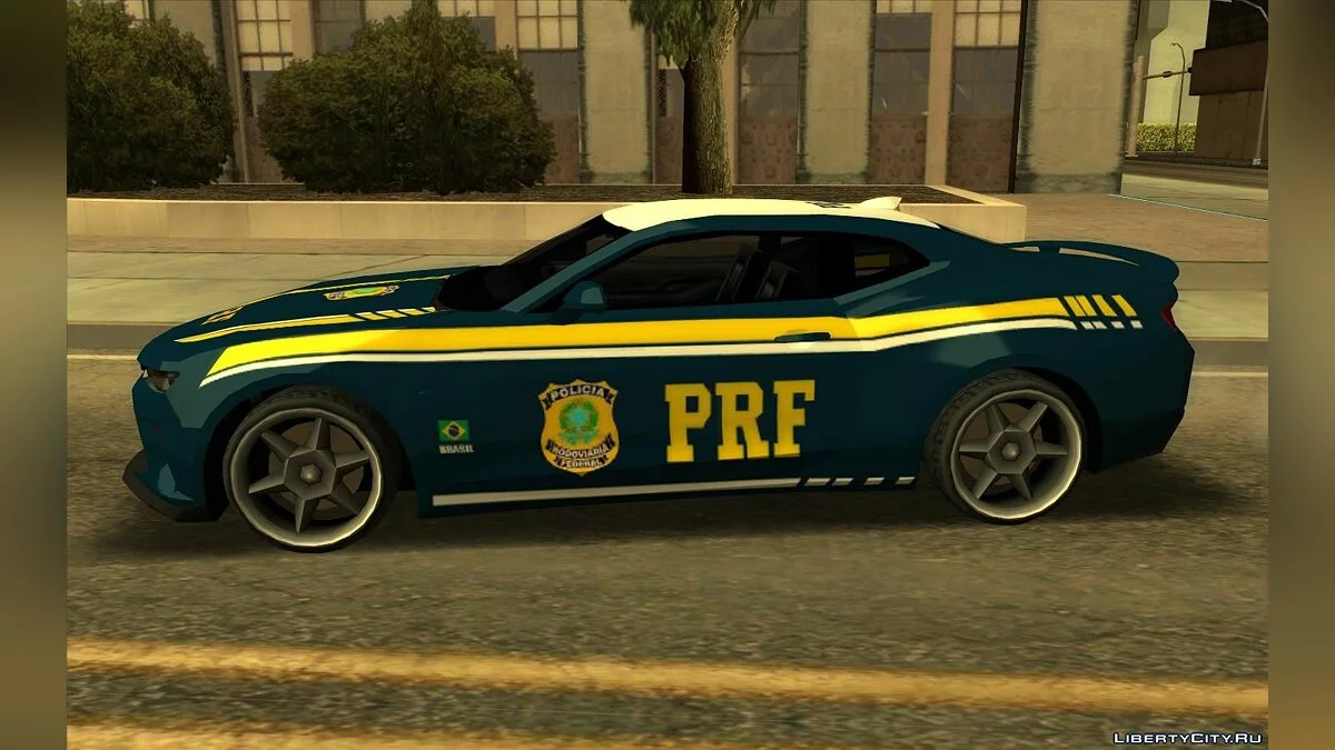 Chevrolet Camaro 2017 - Polisi (Gaya SA) V2 / GTA San Andreas